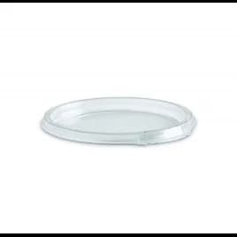 Crystal Seal® Lid Flat 4.72X0.43 IN PET Clear Round For 12 OZ Deli Container Tamper-Evident 600/Case