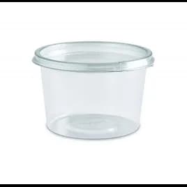 Crystal Seal® Deli Container 16 OZ PET Clear Round 600/Case