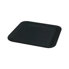 12S Meat Tray 9X11X0.63 IN Polystyrene Foam Black Rectangle 250/Case