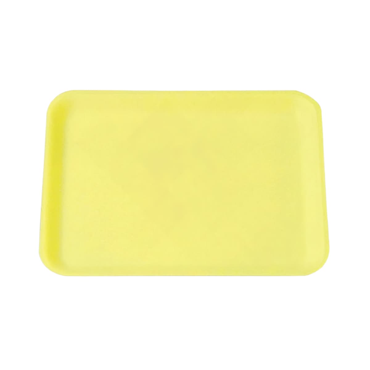 4S Meat Tray 9.25X7.25X0.63 IN Foam Yellow 500/Case