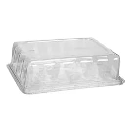 Polar Pak® 1/4 Sheet Cake Container & Lid Combo With Dome Lid 3.8 IN Panel 50/Case