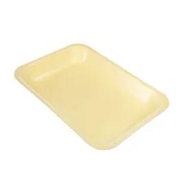 16S Tray 12.38X7.38X0.63 IN Polystyrene Foam Yellow Rectangle 250/Case