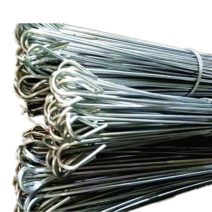 Baling Wire 14 IN Silver Metal Wire 14GA 1/Bundle
