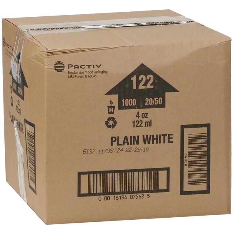 Hot Cup 4 FLOZ Paperboard White Leak Resistant 1000/Case