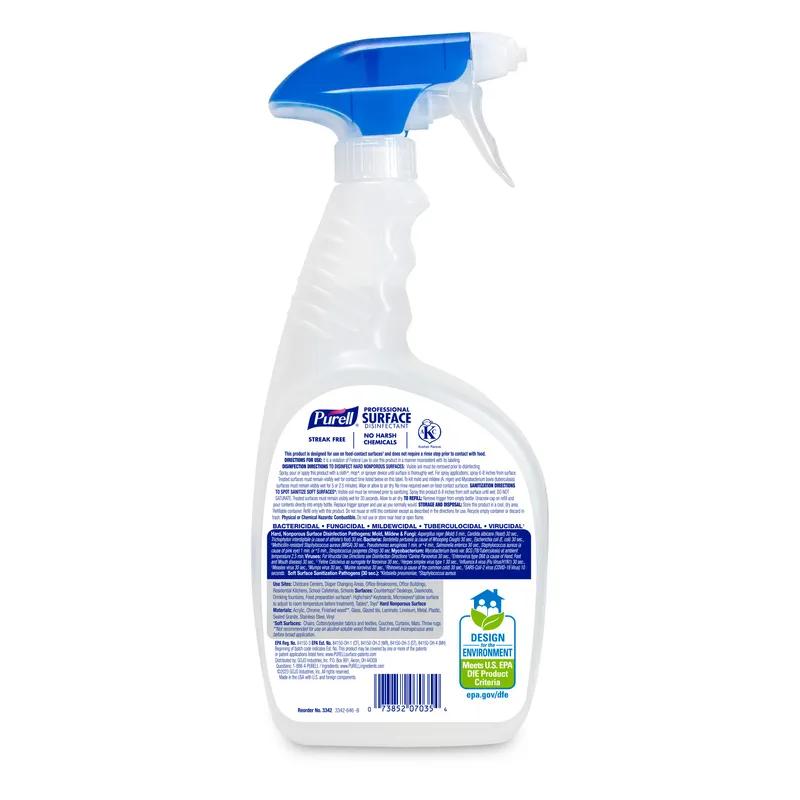 Purell® Fresh Citrus Disinfectant 32 FLOZ Multi Surface RTU 6/Case