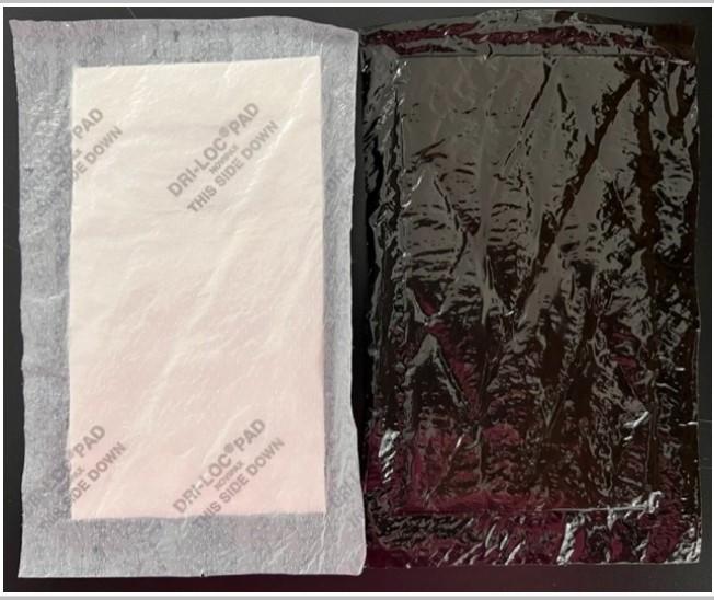 Pad 6.50X4.75 IN Black White 75GM Soaker 1760/Bundle