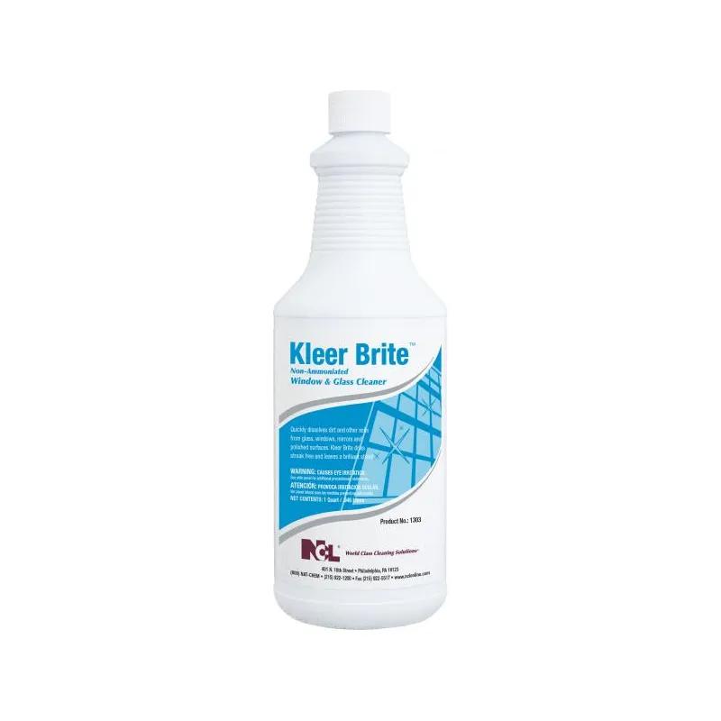 Kleer Brite Mild Scent Window & Glass Cleaner 1 GAL RTU Non-Ammoniated 4/Case