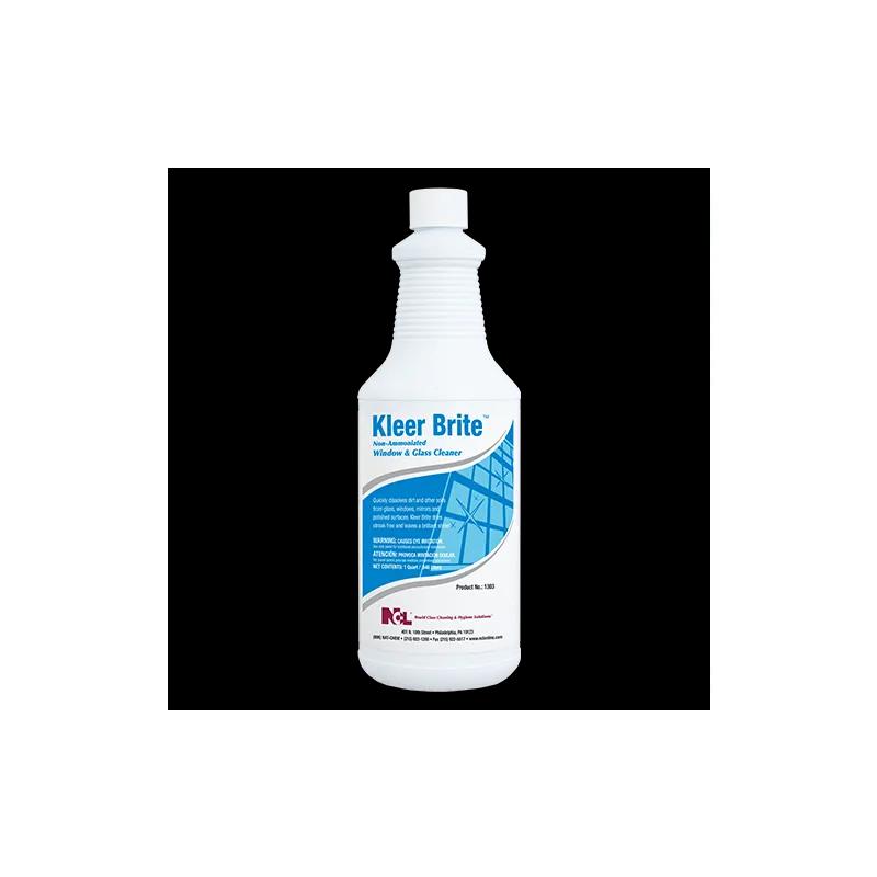 Kleer Brite Mild Scent Window & Glass Cleaner 4X4X9.5 IN 32 FLOZ RTU Non-Ammoniated 4/Case
