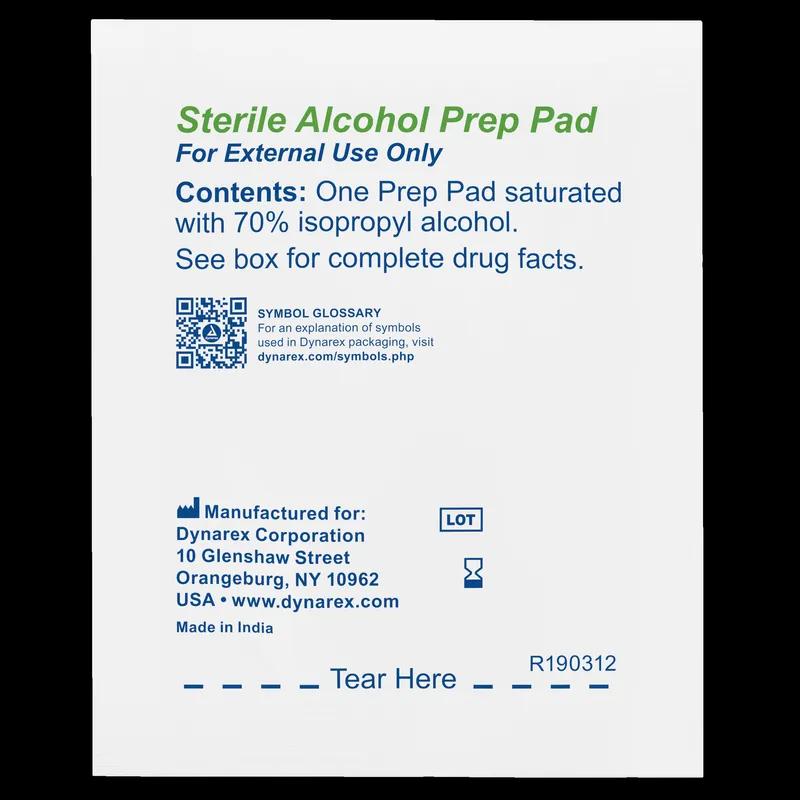 Alcohol Prep Pad 3 IN Large 100/Box