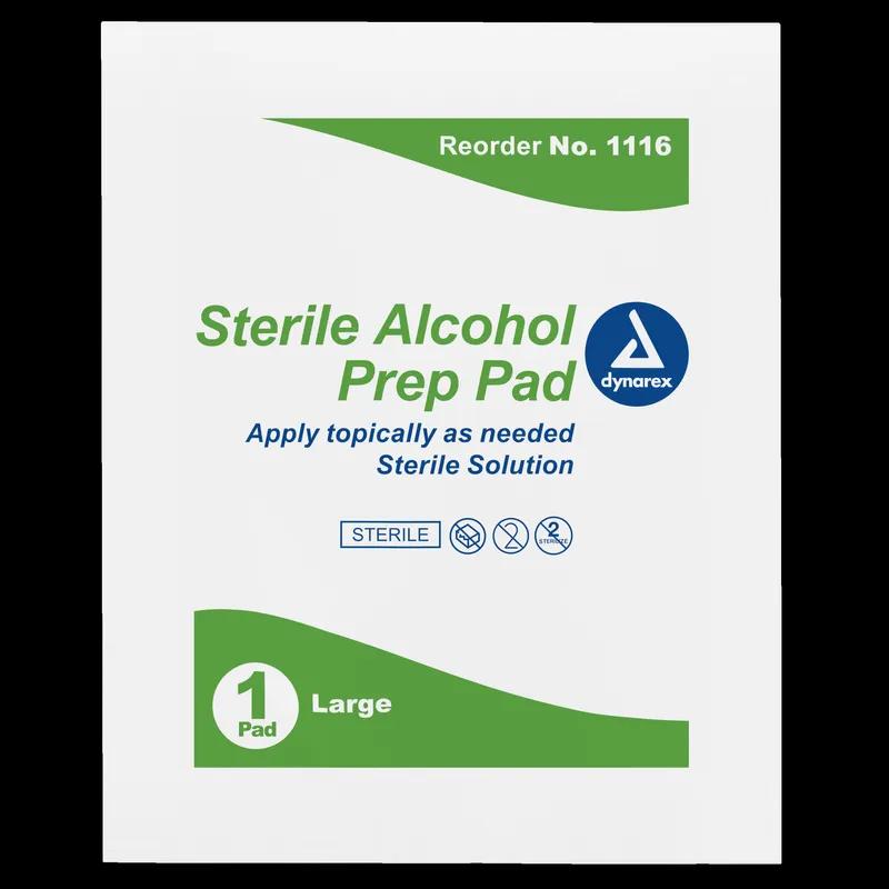 Alcohol Prep Pad 3 IN Large 100/Box