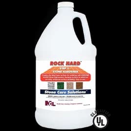 ROCK HARD Floor Hardener 6X6X12 IN 1 GAL Stone & Concrete 4/Case
