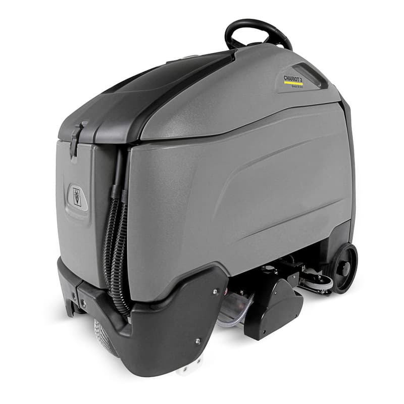 Chariot™ Floor Scrubber 26IN 36v Stand-On Pad Driver Lithium-Ion Battery Shelf Charger 1/Each