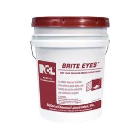 Brite Eyes® Floor Finish 5 GAL Burnishing Daily RTU Integrated Latex & Oligomeric Polymer 1/Pail