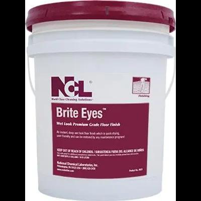 Brite Eyes® Floor Finish 5 GAL Burnishing Daily RTU Integrated Latex & Oligomeric Polymer 1/Pail