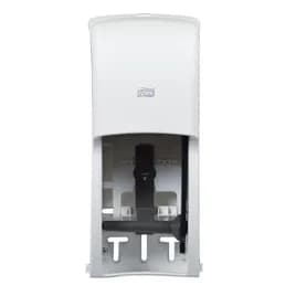 Tork Elevation Toilet Paper Dispenser T7 6.5X6.3X14.2 IN Plastic White Vertical Coreless High Capacity Universal 1/Each