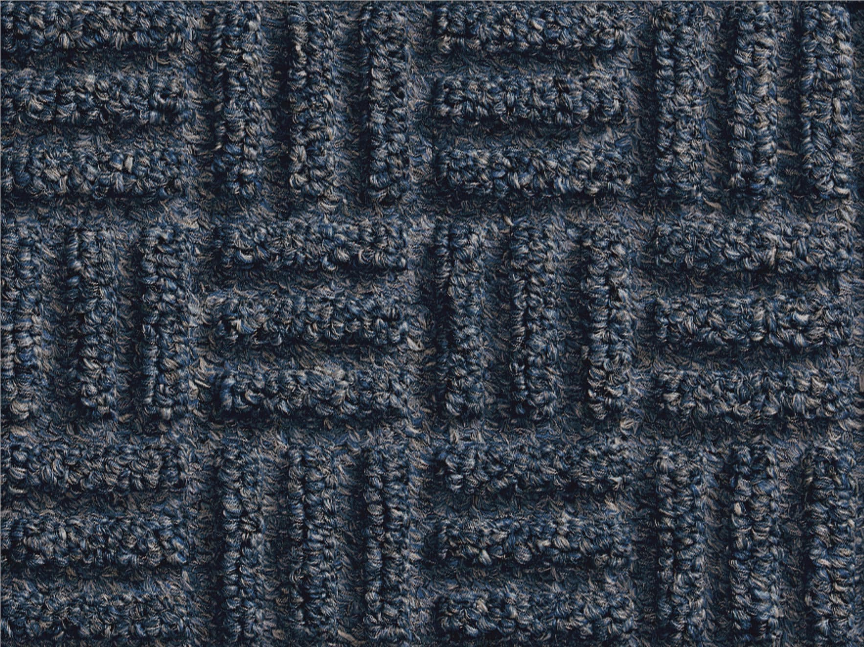 WaterHog® Masterpiece Indoor Entrance Mat 48X72 IN Ocean Wave Solution-Dyed Polypropylene With Cleated SBR Backing 1/Ea