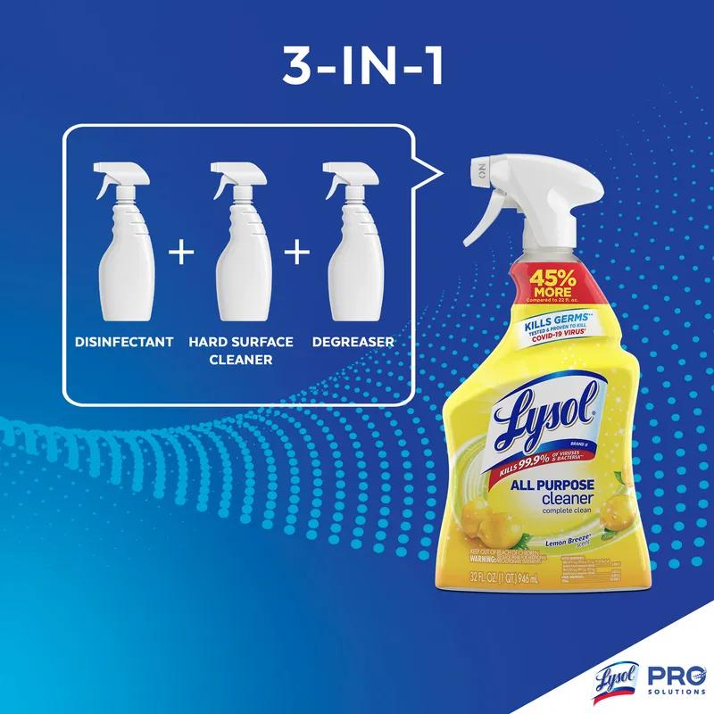 Lysol® Lemon Breeze All Purpose Cleaner 12/Case