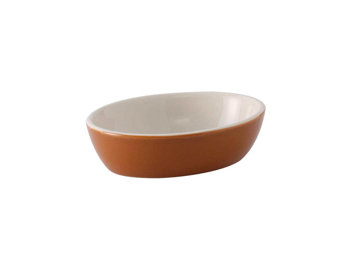 Baker Dish 16 OZ China Autumn Eggshell Oval Fully Vitrified Oven Safe Dishwasher Safe Microwave Oven Safe 12/Case