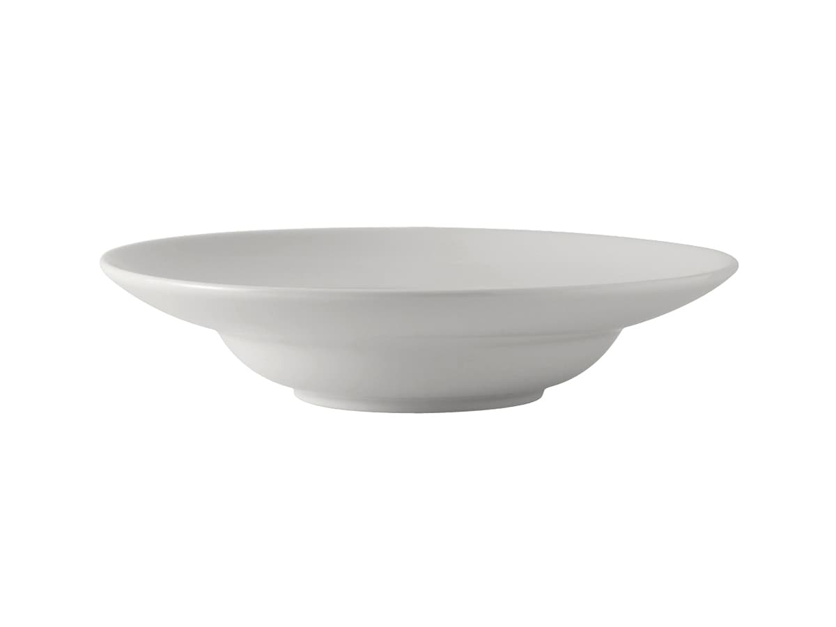 Pasta Bowl 12 IN 21 OZ China Porcelain White Round Fully Vitrified Oven Safe Dishwasher Safe Microwave Oven Safe 12/Case