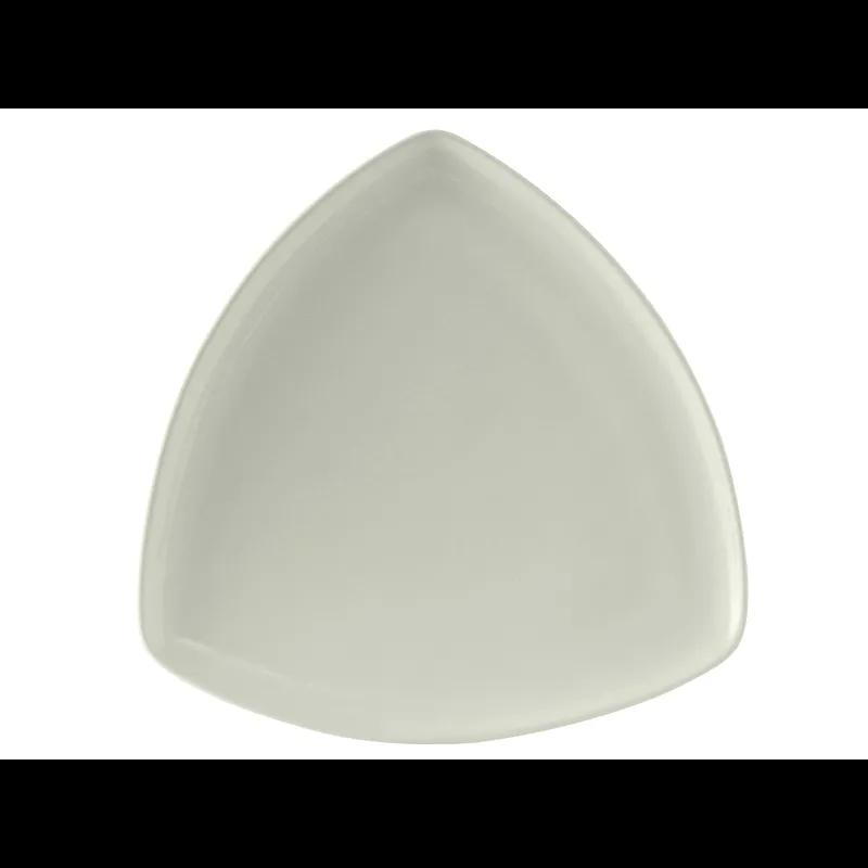 Plate 11.875 IN China White Triangle Fully Vitrified Oven Safe Dishwasher Safe Microwave Oven Safe 12/Case