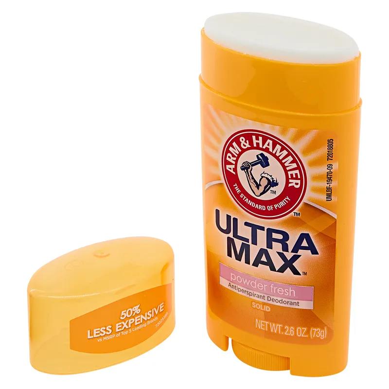 Arm & Hammer Antiperspirant Deodorant Solid 2.6 OZ Fresh Scent White 12/Case