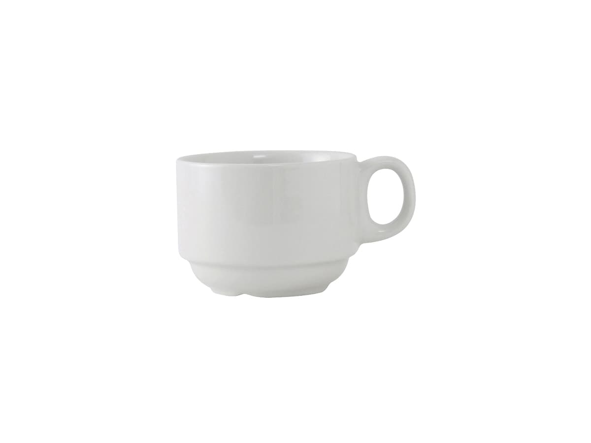 Alaska Coffee Cup 4.25X2.5X3.25 IN 7 OZ China Porcelain White Fully Vitrified 36/Case