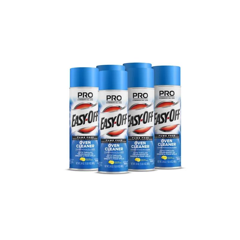 Lemon Oven Cleaner 24 OZ Foam Aerosol Spray Fume Free 6/Carton