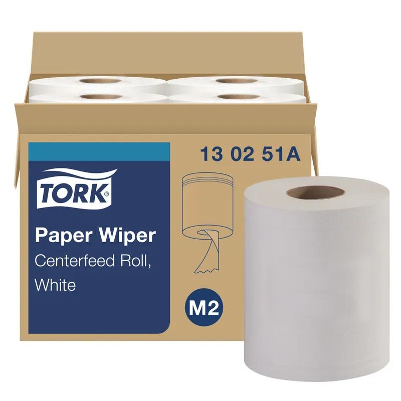 M2 Cleaning Wipe 15.5X9 IN 420 FT Paper White Centerpull Refill 325 Sheets/Roll 4 Rolls/Case 1300 Sheets/Case