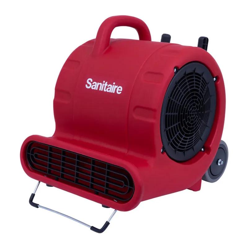 Sanitaire® DRY TIME® Air Mover 19.29X21.26X20.43 IN 19.29IN 4.5 Amp 3900 fpm With 25FT Cord Wheels 3 Speed Settings 1 Handle 1/Each
