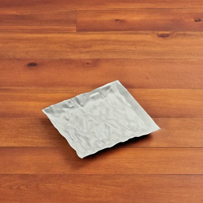 Plate 6.25 IN Plastic White Square 120/Case