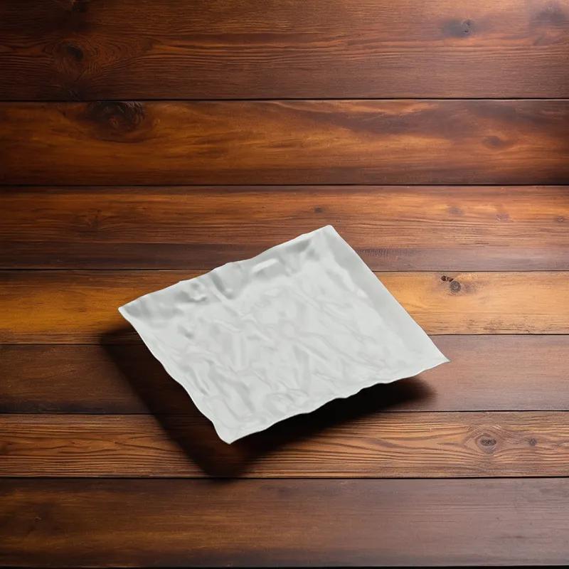 Plate 6.25 IN Plastic White Square 120/Case