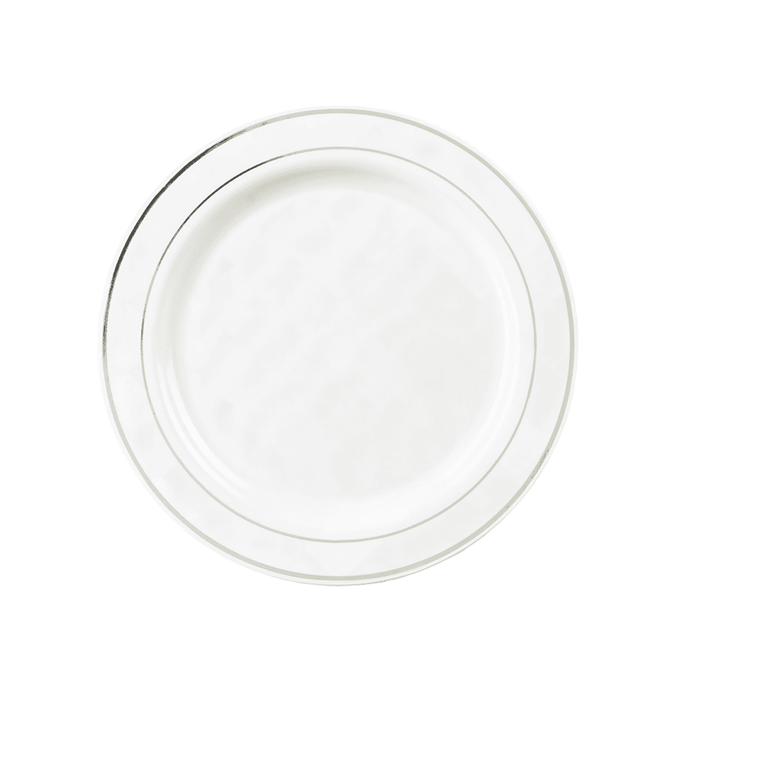 Plate 9 IN White Round 120/Case