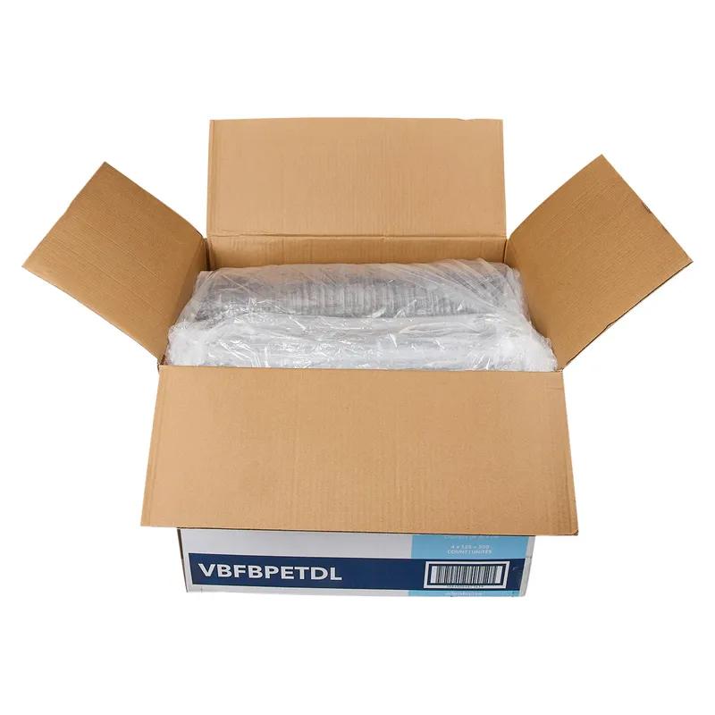 Victoria Bay Lid Dome 8.03X0.94 IN PET Clear Round For 24-40 OZ Pulp Bowl 125 Count/Pack 4 Packs/Case 500 Count/Case