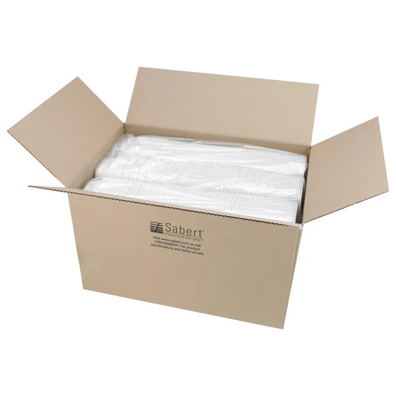 Take-Out Tray Base 5X6.6 IN CPET White Dual Ovenable 600/Case