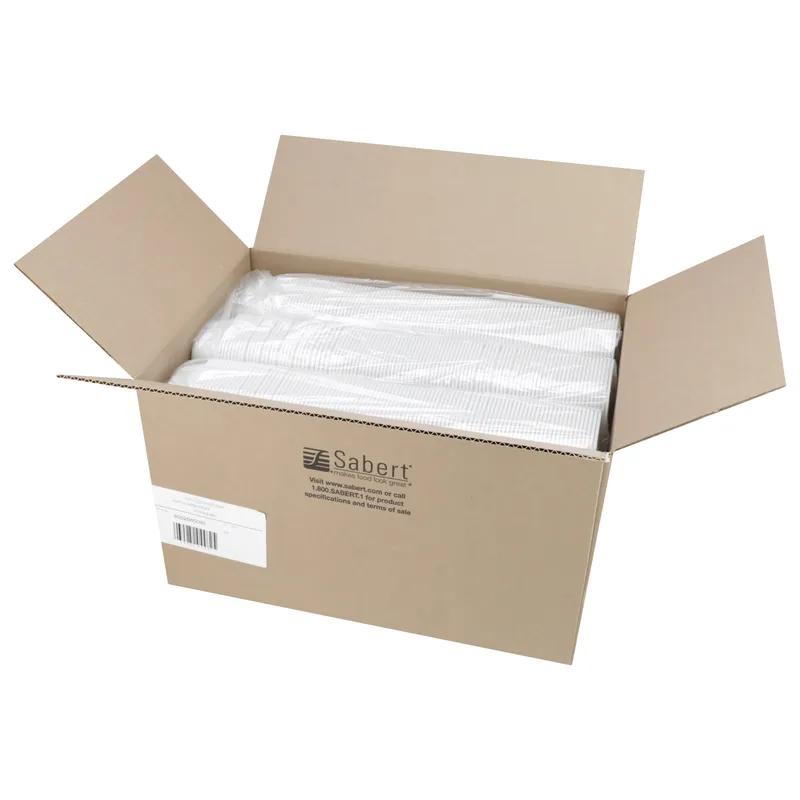 Take-Out Tray Base 5X6.6 IN CPET White Dual Ovenable 600/Case