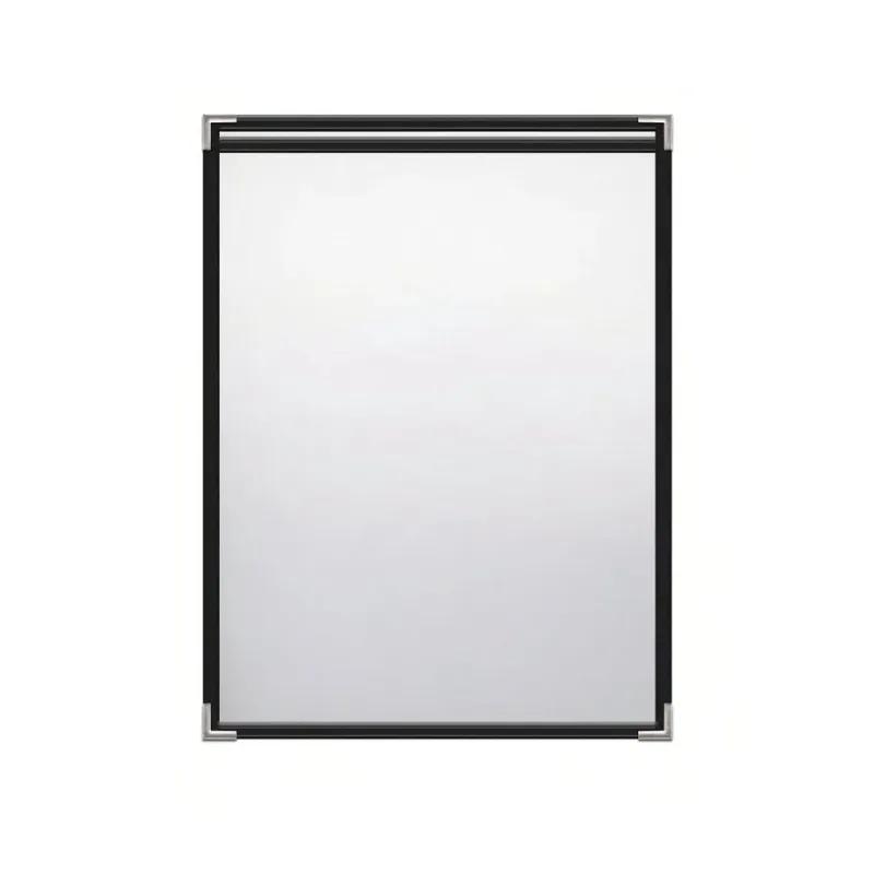Menu Cover 8.5X11 IN Vinyl Black 2 View / 1 Page 1/Each
