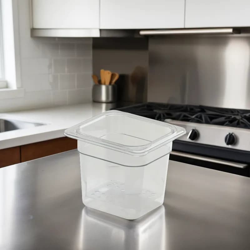 Camwear® Food Colander Pan 5 IN Clear 1/6 1/Each