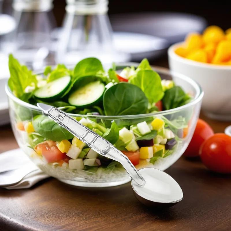 Camwear® Salad Spoon Buffet Server 10 IN 0.75 OZ Clear Dishwasher Safe 1/Each