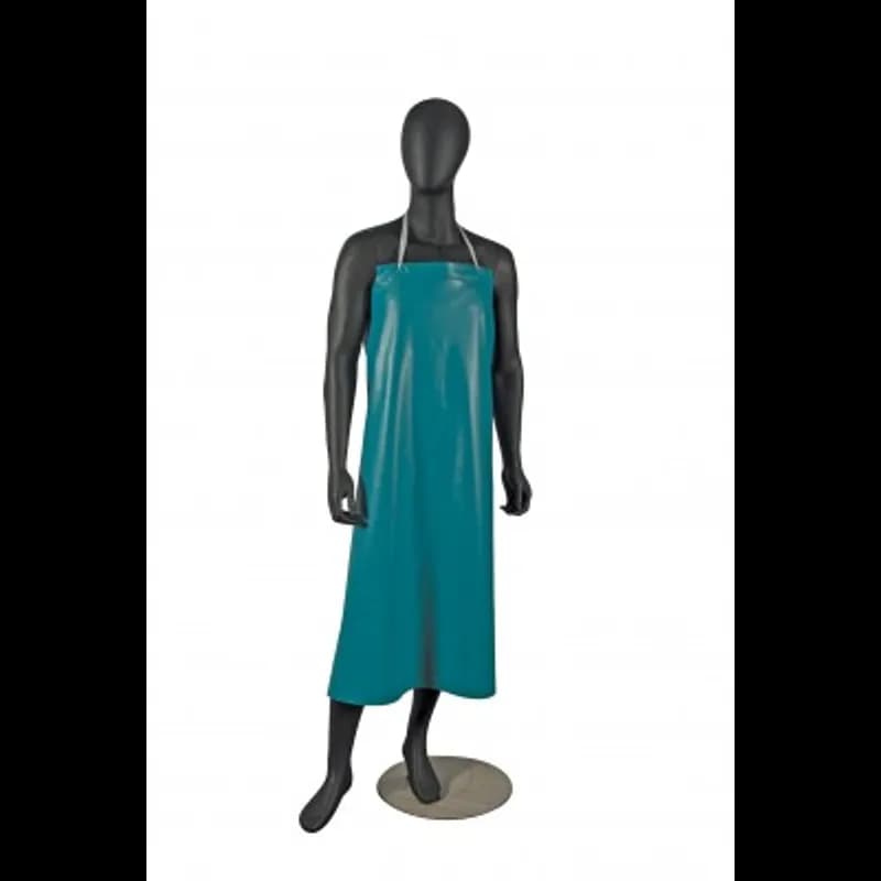 Dishwashing Apron 36X45 IN Green 20MIL Vinyl Bib 1/Each