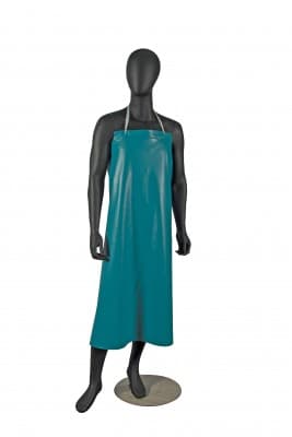 Dishwashing Apron 36X45 IN Green 20MIL Vinyl Bib 1/Each