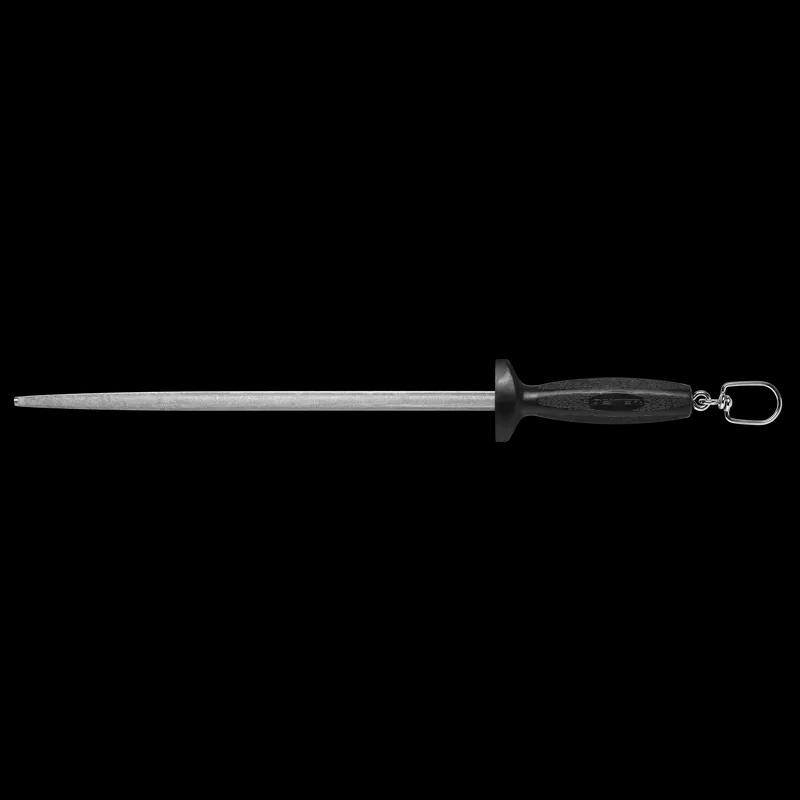 Butcher Sharpening Steel 12 IN Black 1/Each