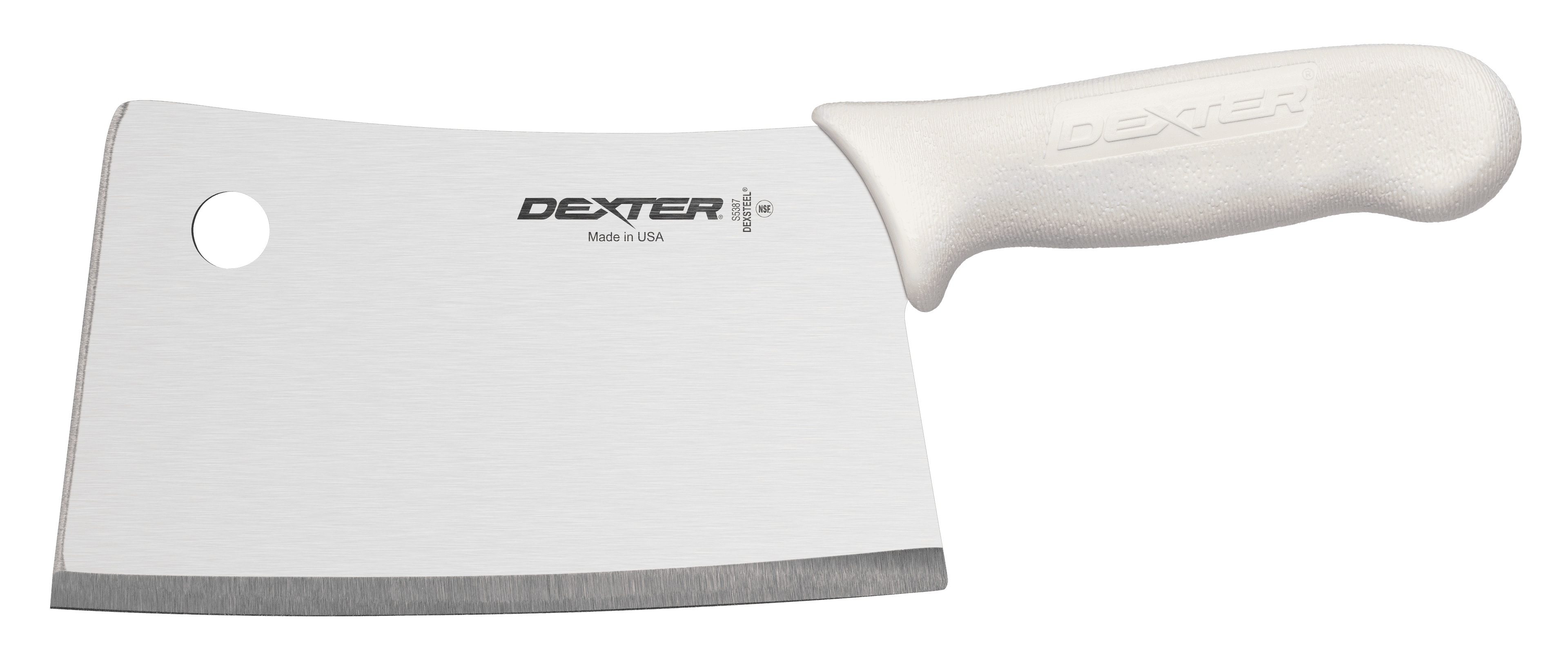 Sani-Safe Cleaver 7 IN Stainless Steel 1/Each