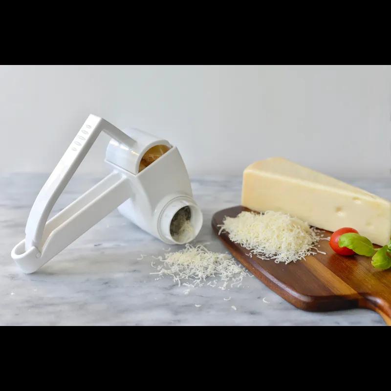 Cheese Grater 5.25X3.75X7 IN ABS White Handheld Dishwasher Safe 1/Each