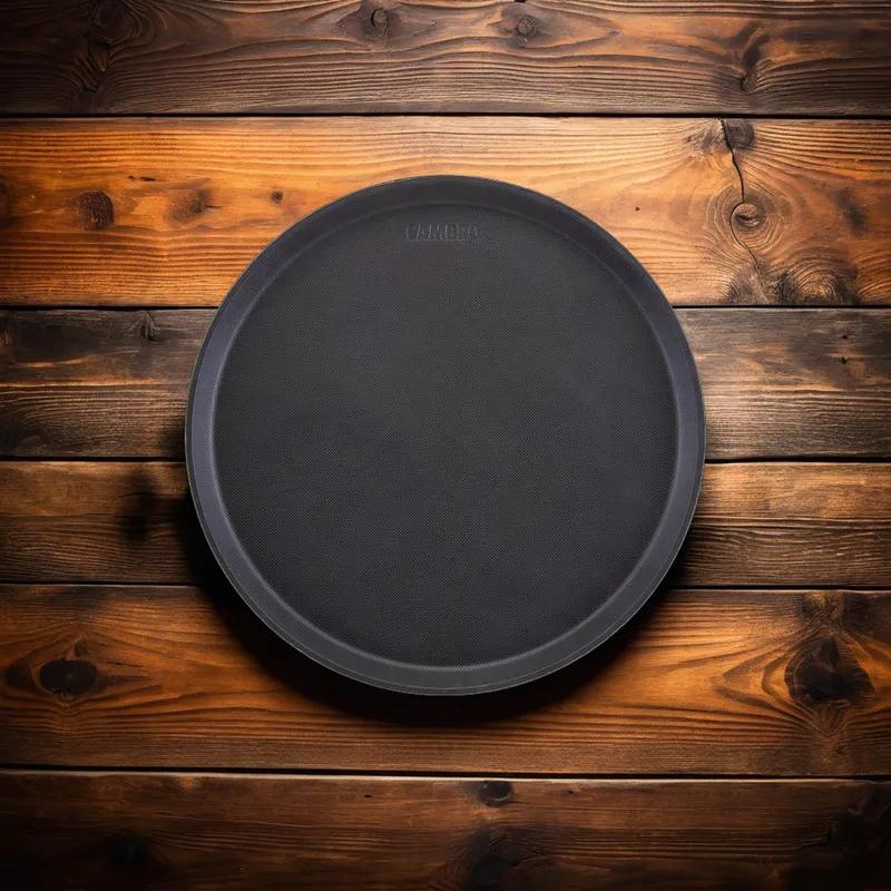 Camtread® Serving Tray 11 IN Heavy Duty Black Round 1/Each