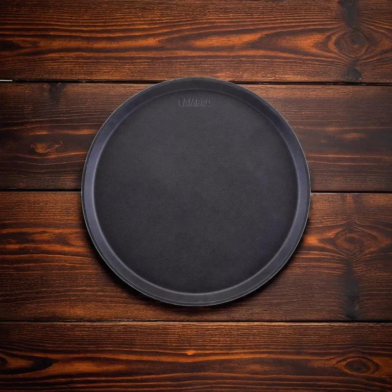 Camtread® Serving Tray 14 IN Heavy Duty Black Round 1/Each