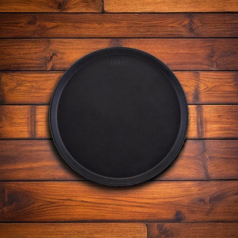 Camtread® Serving Tray 14 IN Heavy Duty Black Round 1/Each
