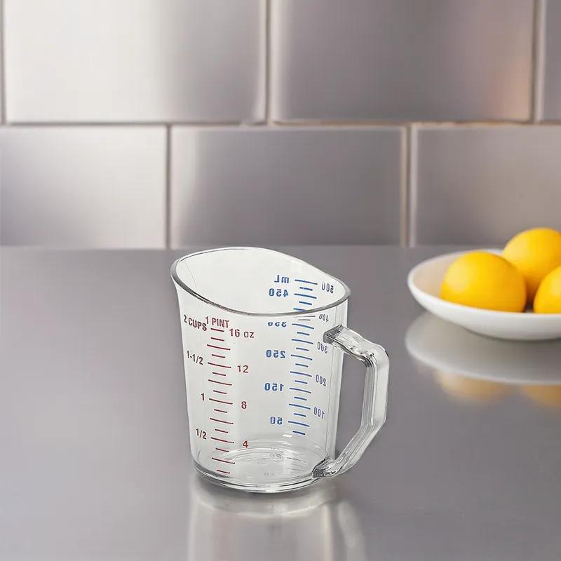 Camwear® Measuring Cup 1 PT Clear Graduations 1/Each