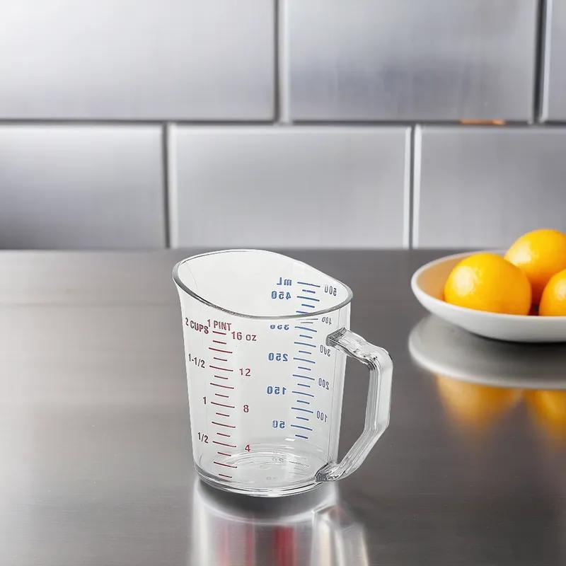 Camwear® Measuring Cup 1 PT Clear Graduations 1/Each