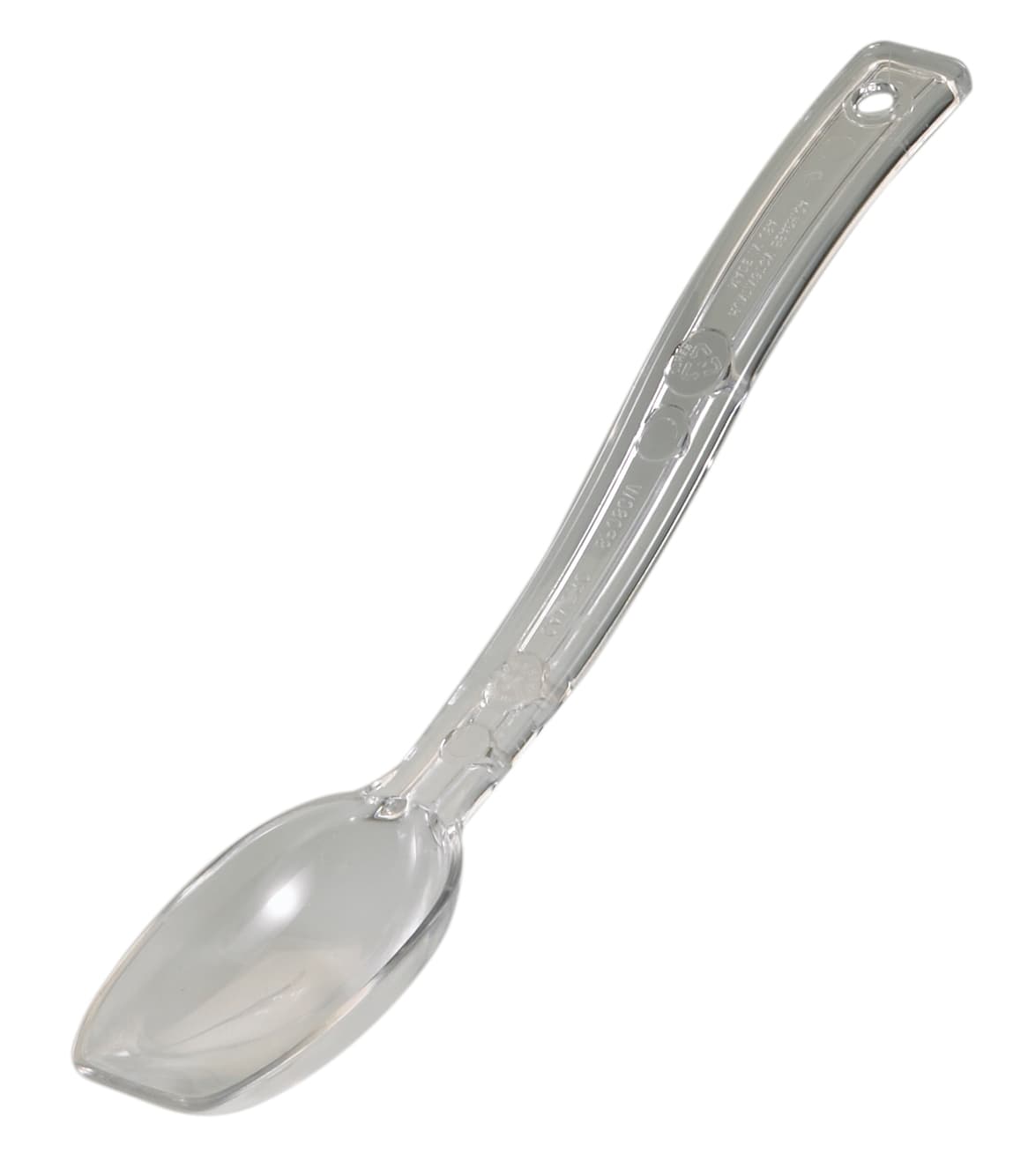 Camwear® Salad Serving Spoon 8 IN 0.25 FLOZ Clear Dishwasher Safe 1/Each