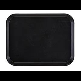 Cafeteria Tray 12X16 IN Black Dishwasher Safe Stackable 1/Each
